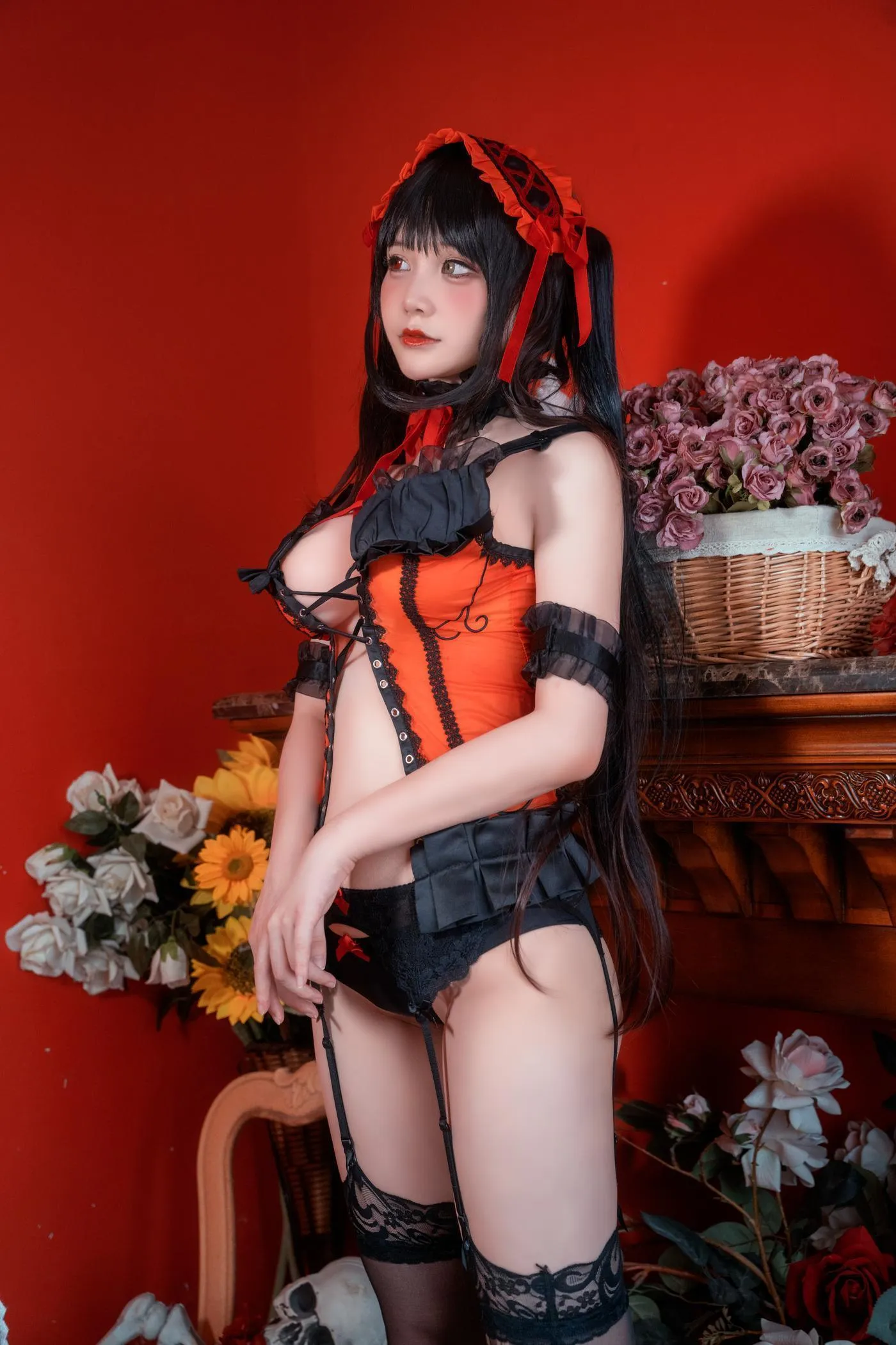 仙九Airi – NO.10 狂三内衣 [21P]插图1